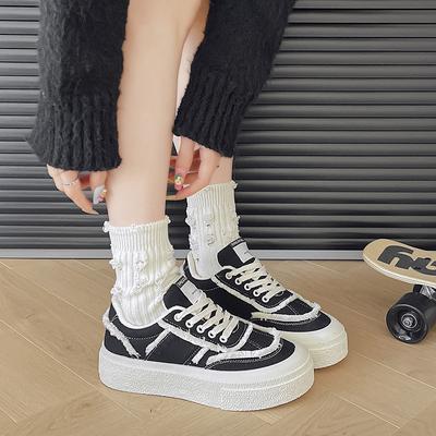 Мода 2024 Высококачественная однотонная обувь для женщин Дышащая сетка Повседневная износостойкая женская вулканизированная обувь Zapatos De Mujer