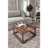 Hole Masivo Coffee Table 70x70 Square Madran Walnut
