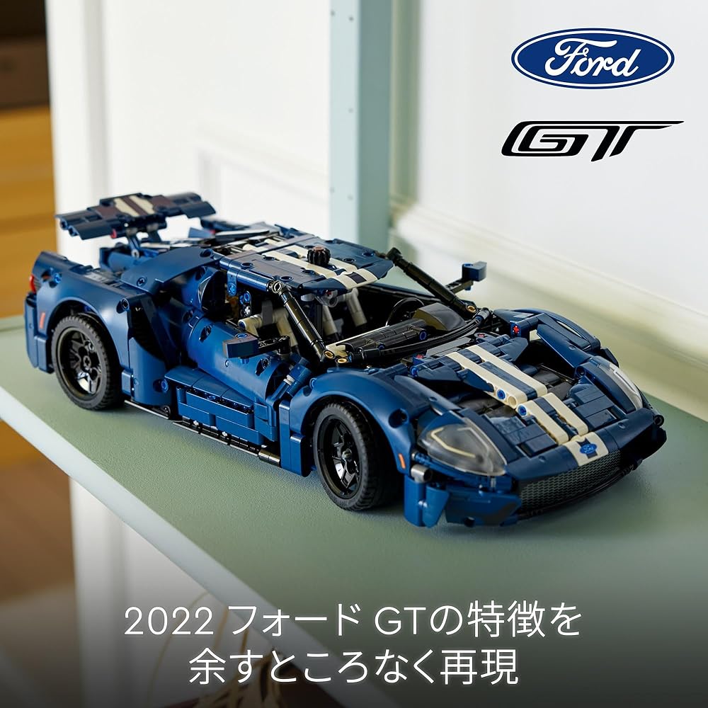 Конструктор LEGO Technic Ford GT 2022 года, модель автомобиля для детей и взрослых 42154