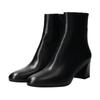 Fashion Boots Inside Zip Leather Short Boots F43017 [Fabio Rusconi]