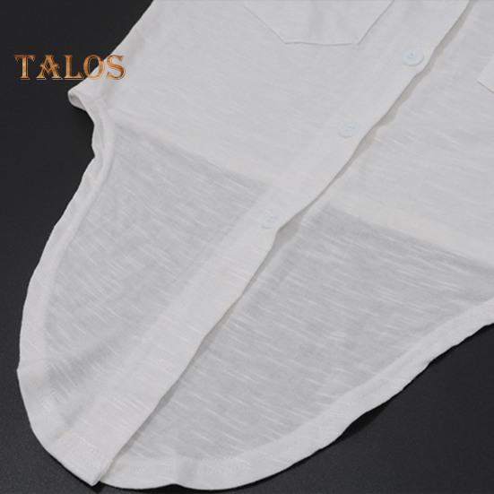 Женская рубашка белого цвета с длинным рукавом, лацканами, завязками, подолами, однотонные короткие повседневные топы для офиса, отпуска, вечеринки, уличной одежды