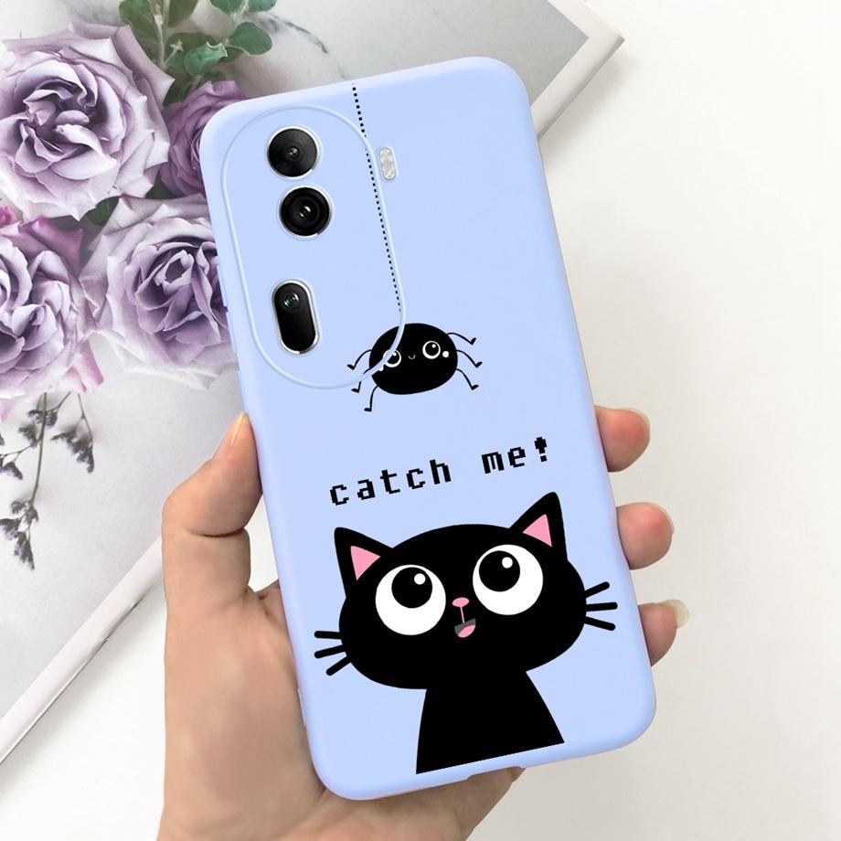 Чехол для телефона Oppo Reno 11 Pro 5G Милые животные Силиконовый Мягкий ТПУ Задняя крышка Для Oppo Reno11 CPH2599 Reno11 F CPH2603 Capa