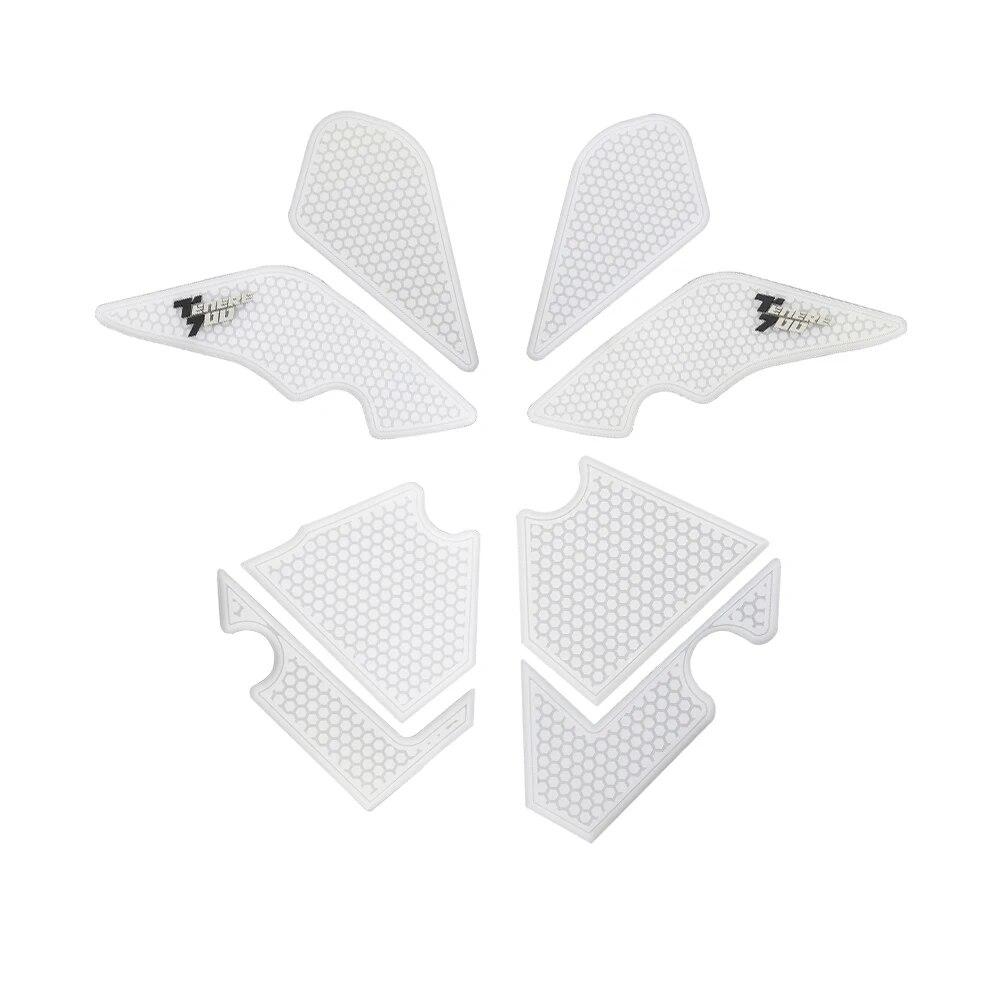 Нескользящие боковые наклейки на топливный бак мотоцикла, водостойкая резиновая накладка, наклейка для YAMAHA Tenere 700 T700 XTZ 700 XTZ 690