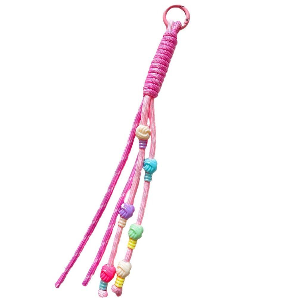 Ретро Нейлоновая веревка подвеска Нейлоновый автомобильный брелок INS Braid Rope брелок автомобильный ключ подвеска