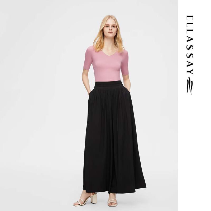 ELLASSAY Women's Slimming Wide-Leg Pants