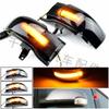 For Volkswagen Old Touran 1T1 1T2 03-09 Models: LED Amber Sequential Turn Signal Rearview Mirror.