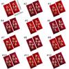 6PCS Traditional Children Money Pocket Blessing Lucky Money Packets New Year Red Envelopes  Bonus