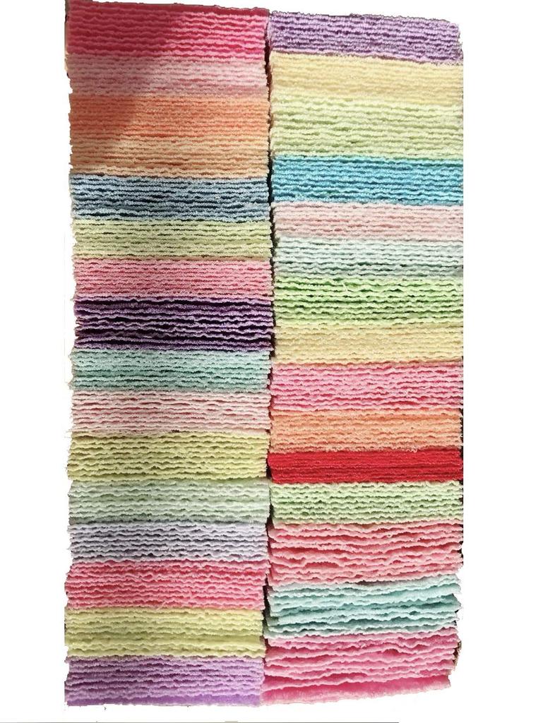 Misaki Chirimen Material Plain 3cm X Japanese Hair 100 Sheets Colors X 10 Sheets Tsumami-zaiku Kit, Fabric, Pre-cut, 3cm, Fabric, Ornaments, DIY,