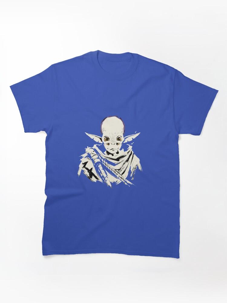 Outer Wilds Hatchling Outer Wilds Sumi-e Gaming Graphic Tee Classic T-Shirt