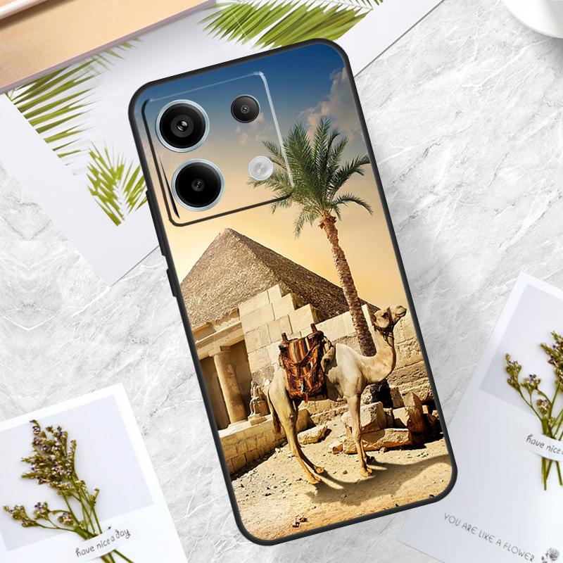 Ancient Egyptian Case For Xiaomi Redmi Note 14 13 12 11 10 9 15 Pro Plus Redmi 15 10C 12C 13C 14C 15C Cover