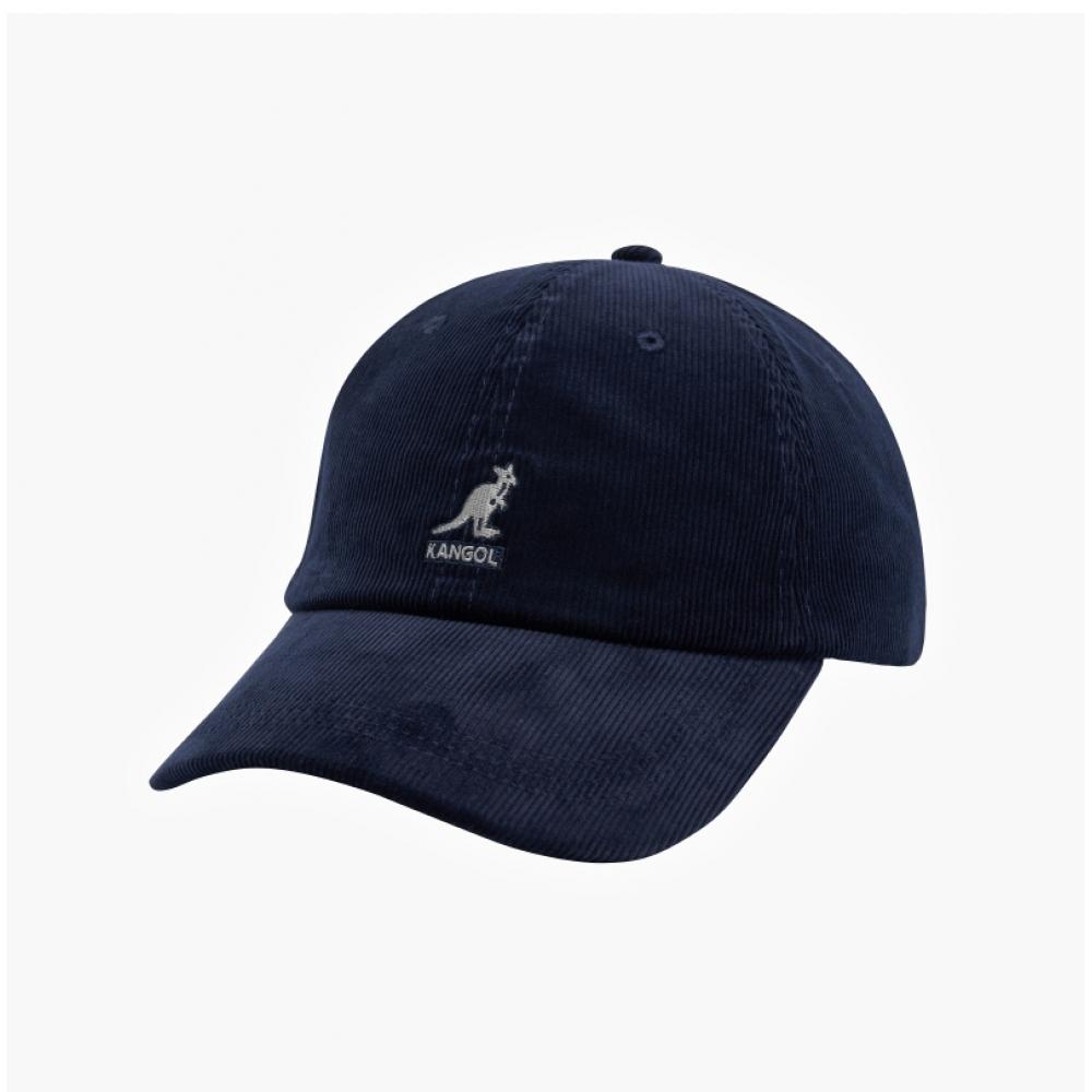 Бейсболка Kangol из вельвета K5206ht темно-синяя