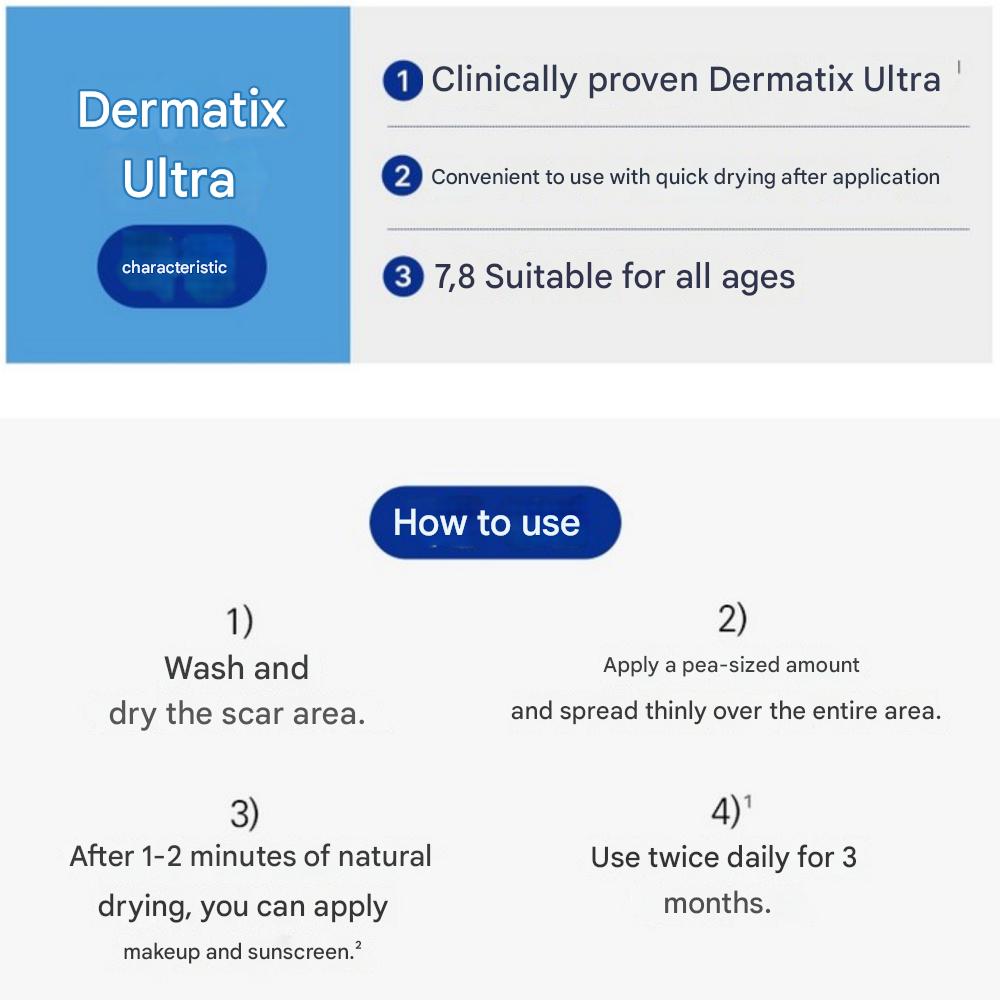 Dermatix Ultra Гель, 1 шт., 7 г Средство для уменьшения рубцов
