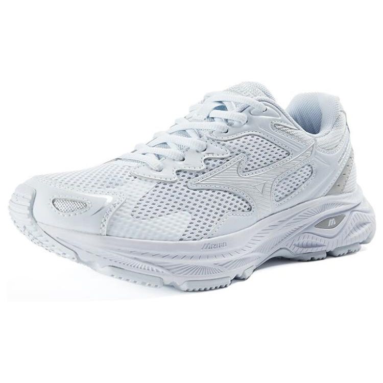 Mizuno Racer S Series Модные Сращенные Удобные Кроссовки для Бега Унисекс Кроссовки Светло-Голубые D1GH223514