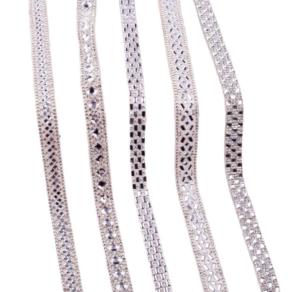 DIY Crystal Rhinestone Self Adhesive Garment Decoration Rhinestone Tape Handmade Craft