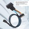 50cm SFF8643 to SFF8639 Cable High Speed Server Connector Cable Mini SAS Cable  Mini Server Setup