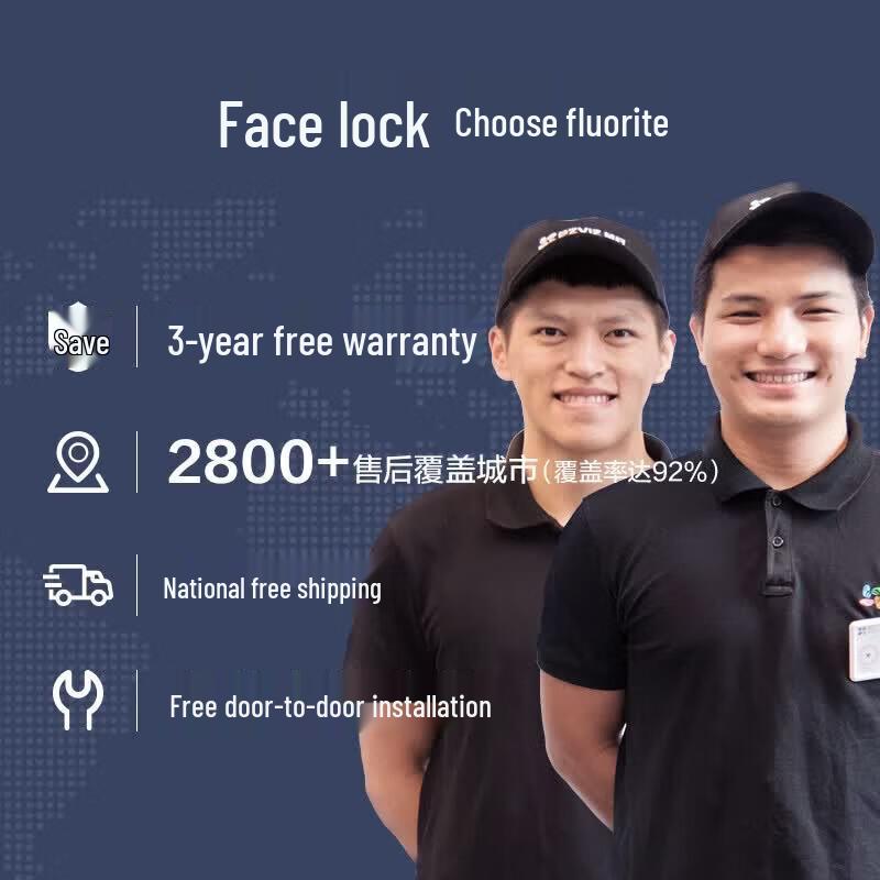 EZVIZ Y3000F Aurora 3D Facial Recognition Smart Lock