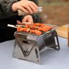 Stainless Steel Folding Barbecue Grill Detachable Barbecue Stove BBQ Tools BBQ Grill Rack  Picnic