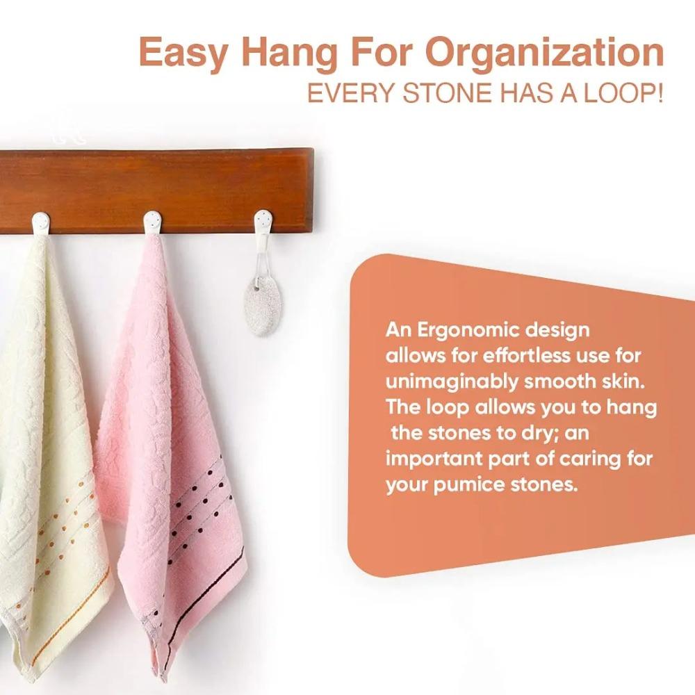 Твердая натуральная пемза для ног Эллиптическая педикюрная щетка Новая шлифовальная пемза для ног Уход за ногами