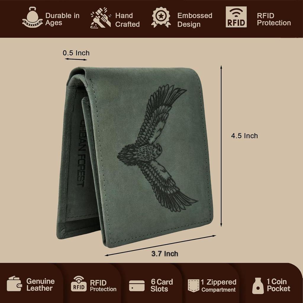 Zeus Vintage Leather Wallet for Men