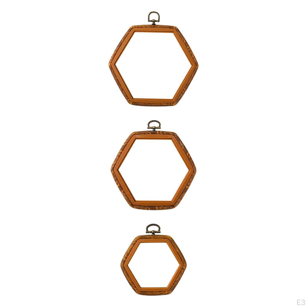 Embroidery Cross Hoop Stitch Ring Display Frame Decor DIY Needlecraft
