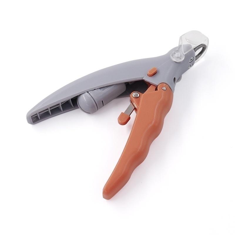 Триммер с увеличительным стеклом с подсветкой для обрезки когтей домашним питомцам