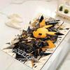 Custom 1Pc Pikachu Power Energy Burst Rug Office Carpet Indoor Outdoor Entrance Doormat Nonslip Soft And Comfortable Living Room D2915210