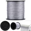 300m PE   4 Strands Super Strong Fishing Lines Multi filament Fish Rope Cord Grey (0.6)