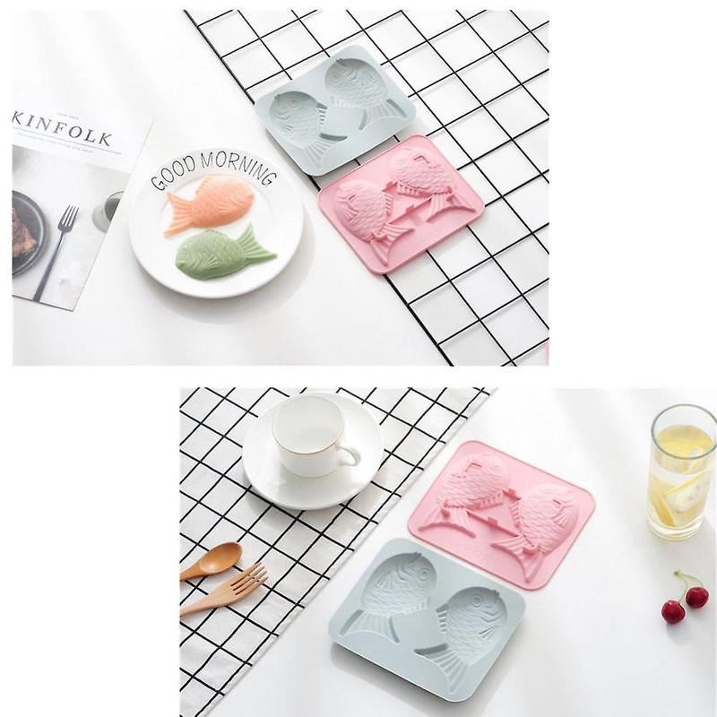 2 pcs. Fish Chocolate Cake Moulds