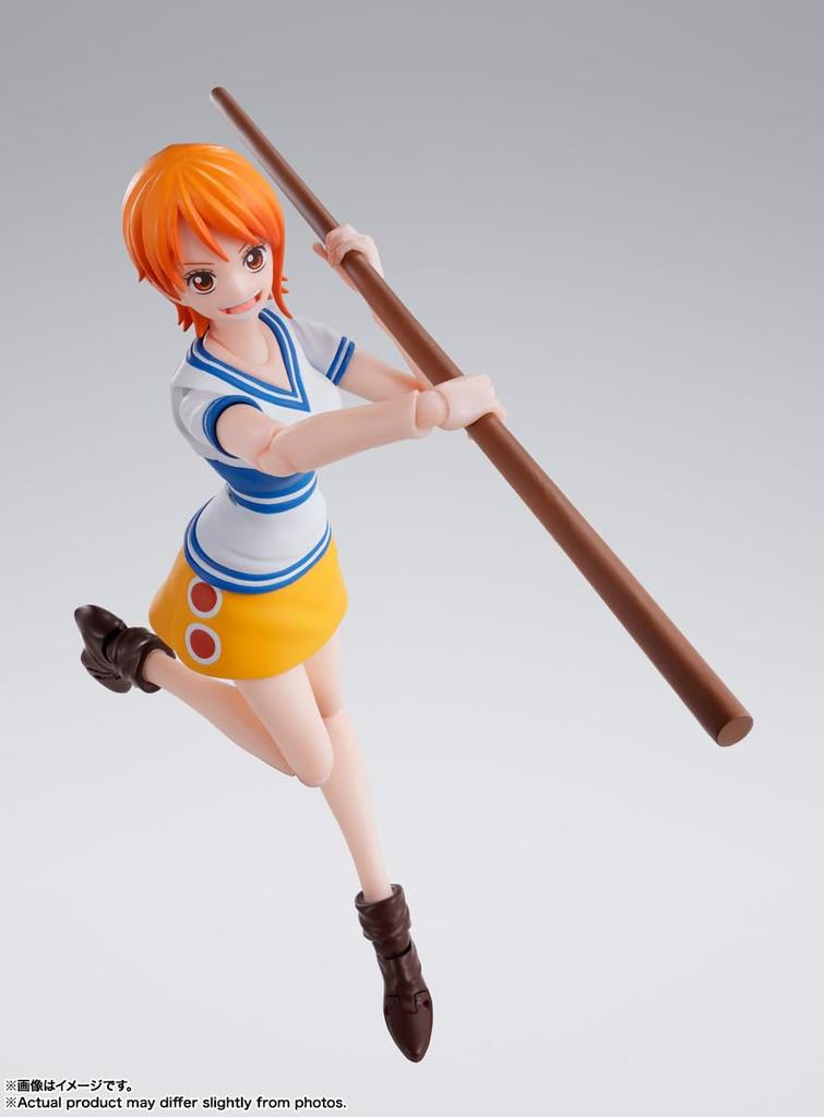 TAMASHII NATIONS ONE PIECE Нами размером около 140 мм окрашенная подвижная фигурка SHFiguarts -Dawn Adventure- ABS&PVC