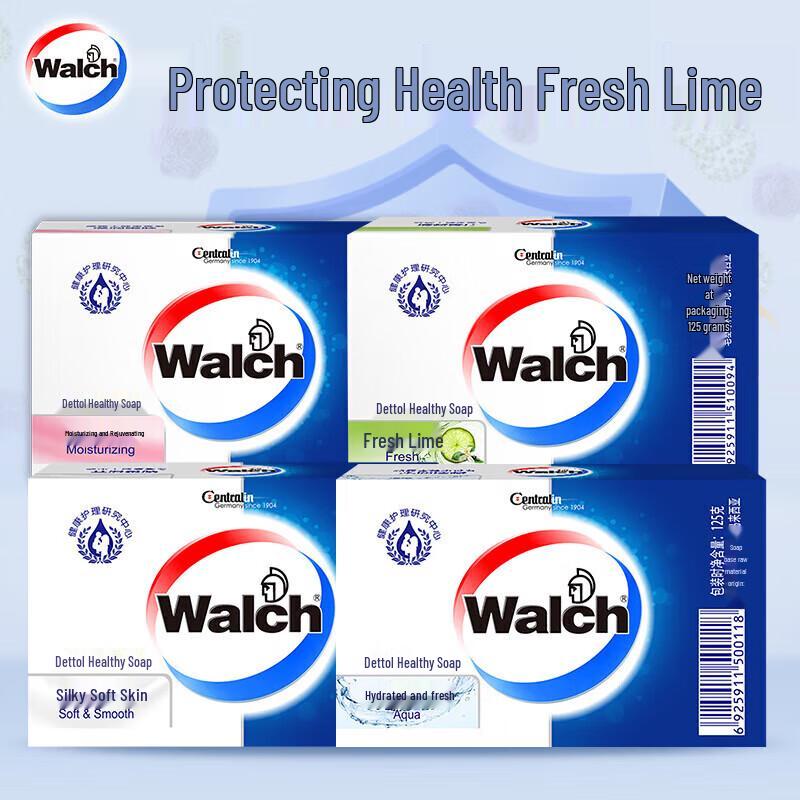 Мыло туалетное Walch Healthy, 4 шт.
