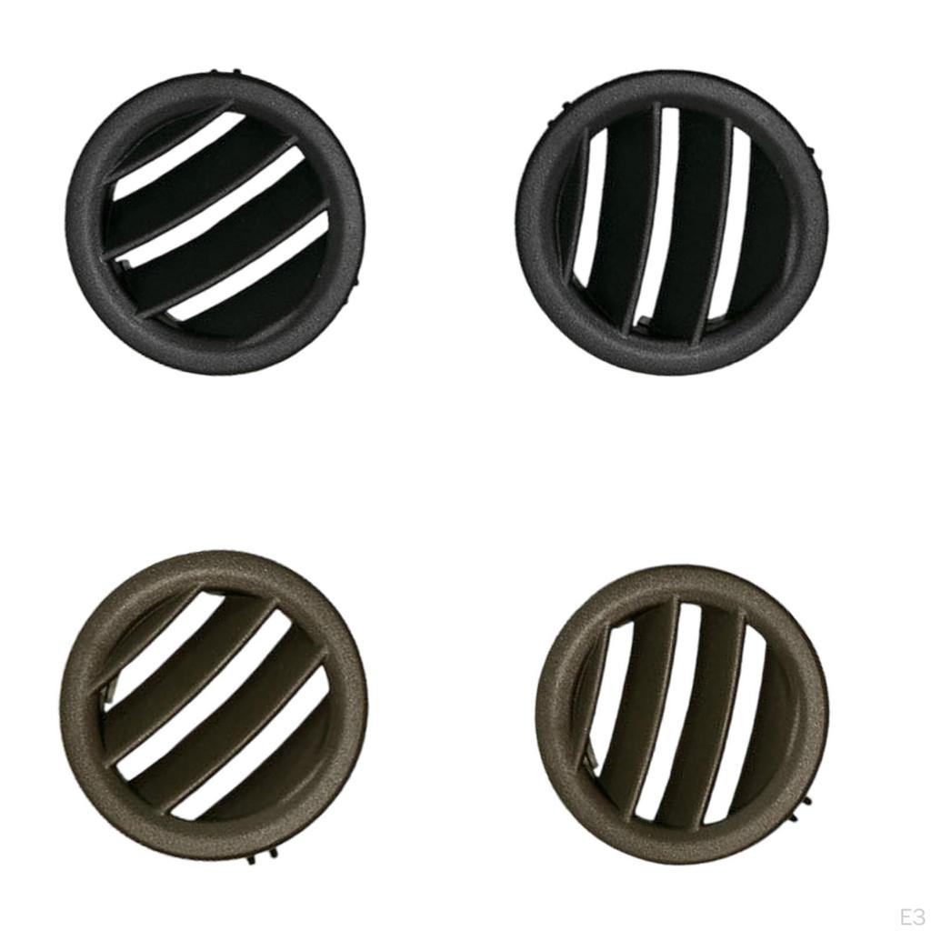 Автомобильный воздушный кондиционер вентиляционный выход профессиональный черный легко устанавливается заменяет премиум круглый ремонт