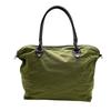 Used Orobianco Tote Bag 2WAY Nylon Tote BagTote Bag khaki/Brown Nylon/leather unisex