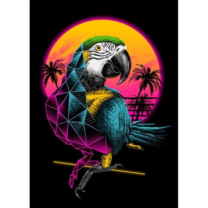 5D Diy Full Diamond Painting Wolf Lion Owl Tiger Embroidery Animal Rhinestone Home Decor Mosaic Cross Stitch Kit Picture