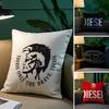 Luxury Fashion D-diesElS Pillow Case Plush Fabric Soft Pillowcase Double Sided Print Sofa Cushion Cover Throw