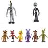 Захватывающий набор из 6 фигурок Fnaf Five Nights At Freddy's для увлеченных фанатов