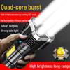 Rechargeable LED Flashlight - Portable, Long-lasting, Super Bright, Multifunctional, Outdoor/Work Light