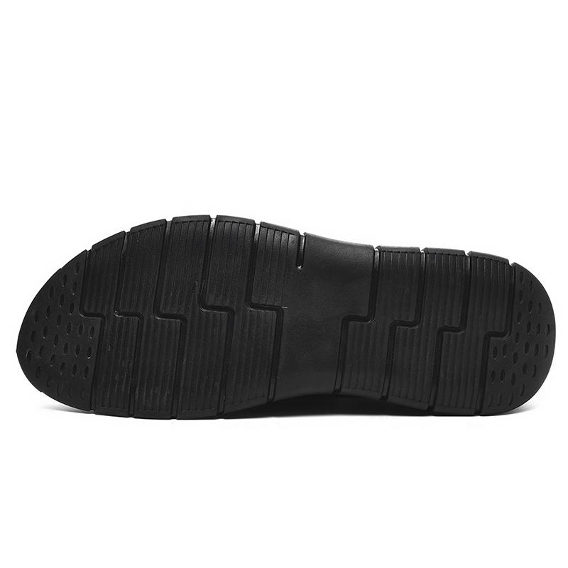 Новая мужская повседневная обувь Ручная работа Кожаные лоферы Удобная мужская обувь Кожаные плоские мокасины Мужские кроссовки