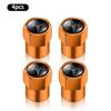 4pcs Car Wheel Tire Valve Caps Tyre Stem Covers Airdust Waterproof For Tesla Logo Model 3 S X Y Roadster Bonina Coil Accessories