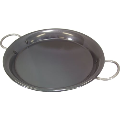 Wahei Freiz Authentic Paella Pan, 30cm, Iron, Professional Grade, Made In Japan, Mido AD-654