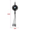 CCN1 X4 X5 X6 For BMW 1Pcs Car Mounted Telescopic Three In One Mobile Phone Charger Car Accessories For BMW Series E34 E36 E60 E90 E4