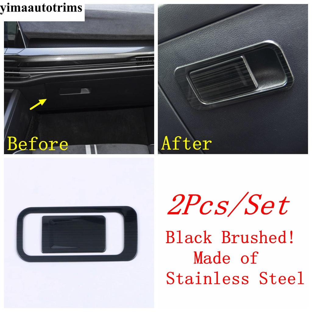 Glove Box / Window Lift Handle Bowl / Water Cup / Air AC Vents Cover Trim Accessories For VW Volkswagen Golf 8 MK8 - 2025
