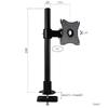HILLPORT 14-27" Monitor Arm Soporte TV Tilt Swivel Desktop PC Screen Mesa Monitor Mount Computer Stand Suporte Holder XC05