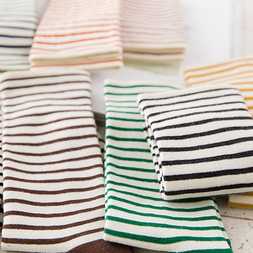 Gifts Winter Warm Ankle Cotton Striped Socks Knit Elastic Hosiery