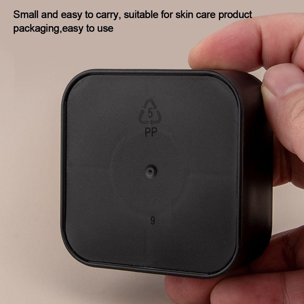 Разноцветная пустая пластиковая коробка, баночка для крема, дорожная бутылка, баночка для макияжа, крем для лица