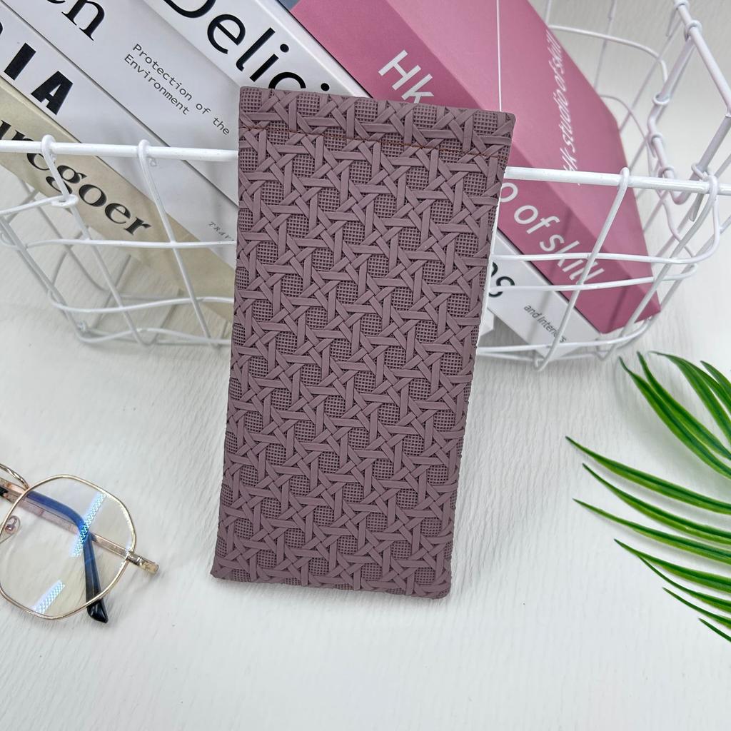 Pouch Glasses Case Portable Squeeze Top Sunglass Case Leather Soft Sunglasses Cases Easy To Use Eyeglasses Box