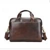 Men Genuine Leather Handbags Casual Leather Laptop Bags Male Business Travel Messenger Bags Men's Crossbody Shoulder Bag