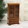 Jeproer Dollhouse Bookshelf Furniture, Miniature Bookshelf Furniture - 3-Story Miniature Display Shelf | Dollhouse Furniture Display Shelf, Dollhouse