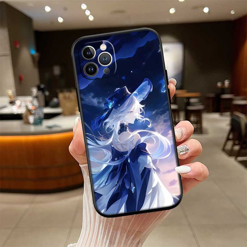 RE33 Genshin Impact Новый высококачественный чехол-ракушка для телефона iPhone SE X XS XR 16E 17 11 Pro Max 8 7 6 6s Plus Air