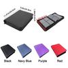4 Pocket Toploader Binder PU Game Card Album Durable Toploader Album  For Trading Cards