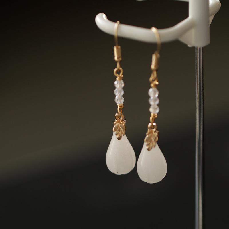 Серьги-подвески Ханфу «Ландыш» - Аксессуары Чонсам в древнем стиле для женщин